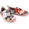 imageHiGropcore Womens Art Painted Casual Loafers Slip On Canvas Walking Shoes Comfortable Lightweight Ladies Travel ShoesB  Clover