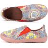 imageHiGropcore Womens Art Painted Casual Loafers Slip On Canvas Walking Shoes Comfortable Lightweight Ladies Travel ShoesF  Bohemia B