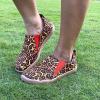 imageHiGropcore Womens Art Painted Casual Loafers Slip On Canvas Walking Shoes Comfortable Lightweight Ladies Travel ShoesH  Leopard