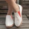 imageHiGropcore Womens Art Painted Casual Loafers Slip On Canvas Walking Shoes Comfortable Lightweight Ladies Travel ShoesL  Snowflakes 3d