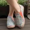 imageHiGropcore Womens Art Painted Casual Loafers Slip On Canvas Walking Shoes Comfortable Lightweight Ladies Travel ShoesO  Kaleidoscope