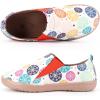 imageHiGropcore Womens Art Painted Casual Loafers Slip On Canvas Walking Shoes Comfortable Lightweight Ladies Travel ShoesT  Colorful Snowflake
