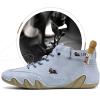 imageMens Waterproof High Top Chukka Boots  Handmade Italian Suede NonSlip ampamp Breathable Outdoor Casual ShoesC04  Blue