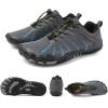 imageHiGropcore Barefoot Trail Running Shoes  Womens Mens Wide Toe Box Zero Drop Minimalist Slip on Shoes  Hike Footwear Barefoot Outdoor ShoesGy02b  Grey