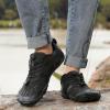 imageHiGropcore Barefoot Trail Running Shoes  Womens Mens Wide Toe Box Zero Drop Minimalist Slip on Shoes  Hike Footwear Barefoot Outdoor ShoesGy11a  Black