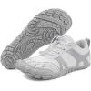 imageHiGropcore Barefoot Trail Running Shoes  Womens Mens Wide Toe Box Zero Drop Minimalist Slip on Shoes  Hike Footwear Barefoot Outdoor ShoesGy11c  White