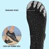imageHiGropcore Water Shoes Men Women Hike Barefoot Wide Toe Box Beach Shoes Quick Dry Breathable Swim Shoes with DrainageTg05a Black