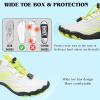 imageHiGropcore Water Shoes Men Women Hike Barefoot Wide Toe Box Beach Shoes Quick Dry Breathable Swim Shoes with DrainageWr01a White
