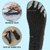 imageHiGropcore Water Shoes Men Women Hike Barefoot Wide Toe Box Beach Shoes Quick Dry Breathable Swim Shoes with DrainageWr01b Black
