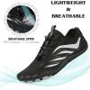 imageHiGropcore Water Shoes Men Women Hike Barefoot Wide Toe Box Beach Shoes Quick Dry Breathable Swim Shoes with DrainageWr01b Black