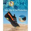 imageHiGropcore Water Shoes Women Men Barefoot Breathable QuickDry Swim Shoes for Aqua Sport Beach Pool Kayaking Surfing Yoga HikingB1  Black