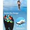 imageHiGropcore Water Shoes Women Men Barefoot Breathable QuickDry Swim Shoes for Aqua Sport Beach Pool Kayaking Surfing Yoga HikingB2  White