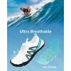 imageHiGropcore Water Shoes Women Men Barefoot Breathable QuickDry Swim Shoes for Aqua Sport Beach Pool Kayaking Surfing Yoga HikingB2  White