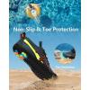 imageHiGropcore Water Shoes Women Men Barefoot Breathable QuickDry Swim Shoes for Aqua Sport Beach Pool Kayaking Surfing Yoga HikingB3  Grey