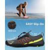 imageHiGropcore Water Shoes Women Men Barefoot Breathable QuickDry Swim Shoes for Aqua Sport Beach Pool Kayaking Surfing Yoga HikingB3  Grey