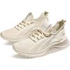 imageHiGropcore Womens Running Shoes Fashion Sneakers Lightweight Mesh Walking Shoes Athletic Casual Sport Shoes LowTop HN425Beige