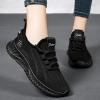 imageHiGropcore Womens Running Shoes Fashion Sneakers Lightweight Mesh Walking Shoes Athletic Casual Sport Shoes LowTop HN425Black