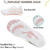 imageHike Barefoot Shoes Women Men Minimalist Wide Toe Box Footwear Zero Drop Athletic CrossTrainer Fashion SneakersA1  WhiteChampagne