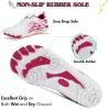 imageHike Barefoot Shoes Women Men Minimalist Wide Toe Box Footwear Zero Drop Athletic CrossTrainer Fashion SneakersA11  WhiteDeep Red