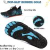 imageHike Barefoot Shoes Women Men Minimalist Wide Toe Box Footwear Zero Drop Athletic CrossTrainer Fashion SneakersA12  BlackBlue