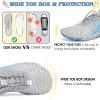 imageHike Barefoot Shoes Women Men Minimalist Wide Toe Box Footwear Zero Drop Athletic CrossTrainer Fashion SneakersA13  GreyBlue