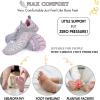 imageHike Barefoot Shoes Women Men Minimalist Wide Toe Box Footwear Zero Drop Athletic CrossTrainer Fashion SneakersA14  GreyPink