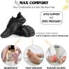 imageHike Barefoot Shoes Women Men Minimalist Wide Toe Box Footwear Zero Drop Athletic CrossTrainer Fashion SneakersA2  Black