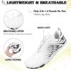 imageHike Barefoot Shoes Women Men Minimalist Wide Toe Box Footwear Zero Drop Athletic CrossTrainer Fashion SneakersA4  WhiteBlack