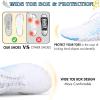 imageHike Barefoot Shoes Women Men Minimalist Wide Toe Box Footwear Zero Drop Athletic CrossTrainer Fashion SneakersA5  WhiteBlue