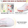 imageHike Barefoot Shoes Women Men Minimalist Wide Toe Box Footwear Zero Drop Athletic CrossTrainer Fashion SneakersA7  WhiteOrange