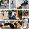 imageHike Barefoot Shoes Women Men Minimalist Wide Toe Box Footwear Zero Drop Athletic CrossTrainer Fashion SneakersA8  WhitePurple