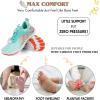 imageHike Barefoot Shoes Women Men Minimalist Wide Toe Box Footwear Zero Drop Athletic CrossTrainer Fashion SneakersA9  Cyan BlueOrange