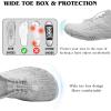 imageHike Barefoot Shoes Womens Mens Breathable ampamp NonSlip Water Shoes Wide Toe Box Zero Drop Minimalist FootwearD02b  Grey