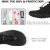 imageHike Barefoot Shoes Womens Mens Breathable ampamp NonSlip Water Shoes Wide Toe Box Zero Drop Minimalist FootwearD02c  Black