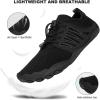 imageHike Barefoot Shoes Womens Mens Breathable ampamp NonSlip Water Shoes Wide Toe Box Zero Drop Minimalist FootwearD10c  Full Black
