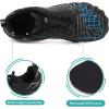 imageHike Barefoot Shoes Womens Mens Breathable ampamp NonSlip Water Shoes Wide Toe Box Zero Drop Minimalist FootwearD12b  Black
