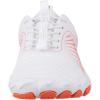imageHike Barefoot Shoes Womens Mens Breathable ampamp NonSlip Water Shoes Wide Toe Box Zero Drop Minimalist FootwearD12g  WhiteOrange