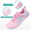 imageHike Barefoot Shoes Womens Mens Breathable ampamp NonSlip Water Shoes Wide Toe Box Zero Drop Minimalist FootwearD12h  Pink