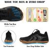 imageHike Barefoot Shoes Womens Mens Minimalist Footwear Wide Toe Box Zero Drop Hiking Shoes Lightweight Breathable SneakersXa01  BlackBrown