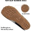 imageHike Barefoot Shoes Womens Mens Minimalist Footwear Wide Toe Box Zero Drop Hiking Shoes Lightweight Breathable SneakersXa01  BlackBrown