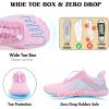 imageHike Barefoot Shoes Womens Mens Minimalist Footwear Wide Toe Box Zero Drop Hiking Shoes Lightweight Breathable SneakersXb03  Pink