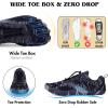 imageHike Barefoot Shoes Womens Mens Minimalist Footwear Wide Toe Box Zero Drop Hiking Shoes Lightweight Breathable SneakersXf01  Dark Blue