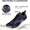 imageHike Barefoot Shoes Womens Mens Minimalist Footwear Wide Toe Box Zero Drop Hiking Shoes Lightweight Breathable SneakersXf01  Dark Blue