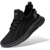 imageHiGropcore Womens Running Shoes Fashion Sneakers Lightweight Mesh Walking Shoes Athletic Casual Sport Shoes LowTop HN425Black