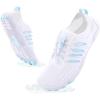 imageHike Barefoot Shoes Womens Mens Breathable ampamp NonSlip Water Shoes Wide Toe Box Zero Drop Minimalist FootwearD10b  Blue