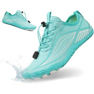 imageHiGropcore Water Shoes Men Women Hike Barefoot Wide Toe Box Beach Shoes Quick Dry Breathable Swim Shoes with DrainageTg05c Blue