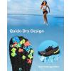 imageWater Shoes Women Men Adult QuickDry Aqua Socks Breathable Hike Barefoot Water Shoes for Swim Beach River Pool Lake Hiking Kayaking SurfingB3  Grey