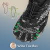 imageHiGropcore Barefoot Shoes Women Men Hike Minimalist Shoes Wide Toe Box Zero Drop Grounded Footwear for Hiking Walking Daily WearA  Black