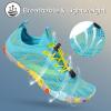 imageHiGropcore Barefoot Shoes Women Men Hike Minimalist Shoes Wide Toe Box Zero Drop Grounded Footwear for Hiking Walking Daily WearE  Cyan Blue