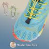 imageHiGropcore Barefoot Shoes Women Men Hike Minimalist Shoes Wide Toe Box Zero Drop Grounded Footwear for Hiking Walking Daily WearE  Cyan Blue